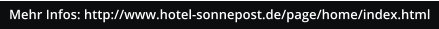 Mehr Infos: http://www.hotel-sonnepost.de/page/home/index.html
